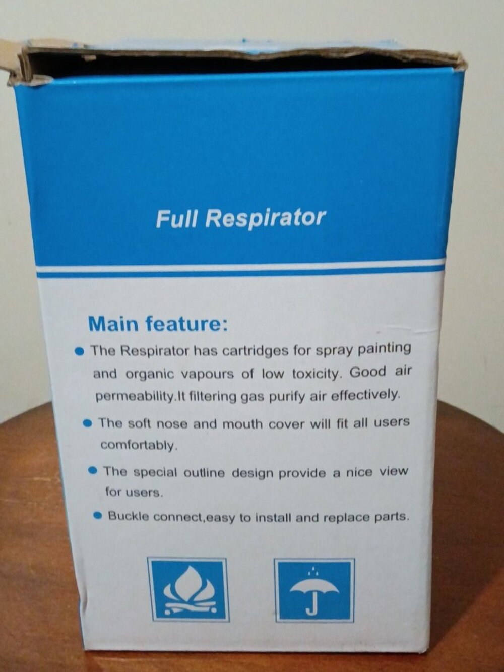 Full Facepiece Reusable Respirator Protection MEDIUM - Picture 4 of 12